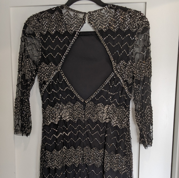 Mango Flapper Beaded Mini Dress - Picture 3 of 6